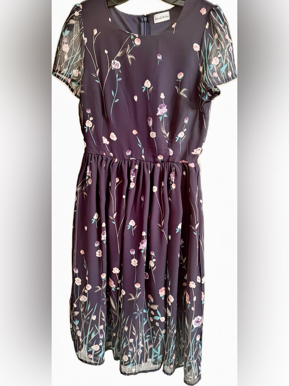 Gabriella Rocha Ansley Floral Women’s Navy Dress
